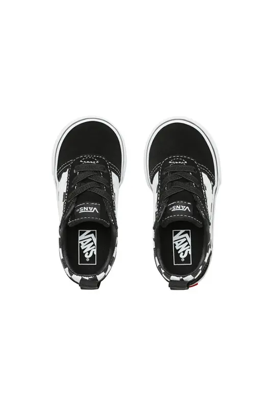 Td Ward Slip-on Unisex Çocuk Siyah Günlük Ayakkabı UNISEX ÇOCUK LS AYAKKABI VN0A3QU1PVJ1 - Siyah-BEYAZ - 4