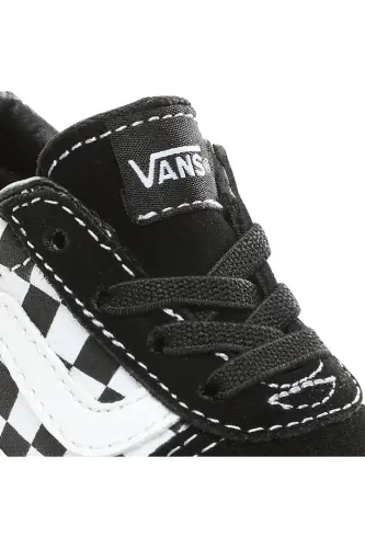 Td Ward Slip-on Unisex Çocuk Siyah Günlük Ayakkabı UNISEX ÇOCUK LS AYAKKABI VN0A3QU1PVJ1 - Siyah-BEYAZ - 6