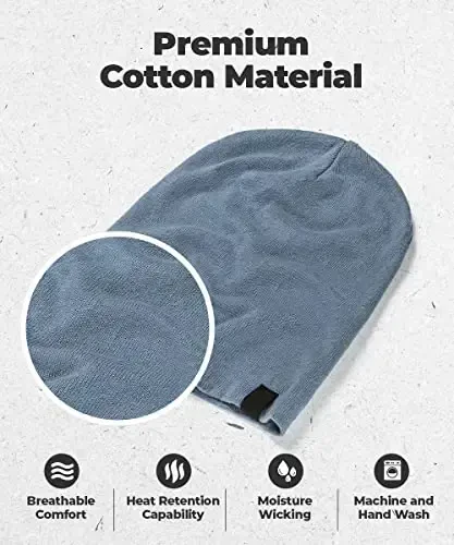 Warm Slouchy Beanie Hat - Deliciously Soft Daily Beanie in Fine Knit - 2