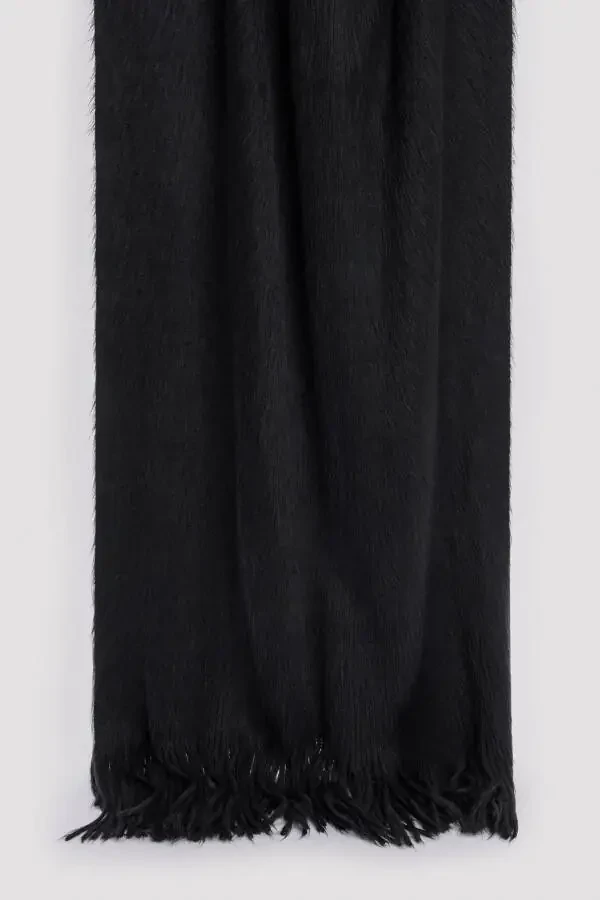 WARMY BLACK SCARF - 3