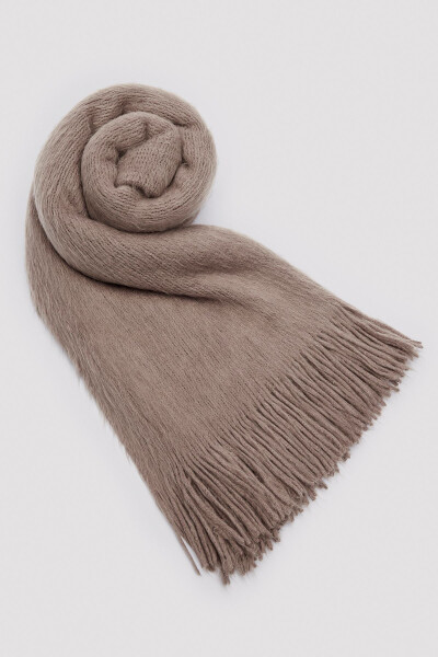 Warmy Brown Scarf - 6