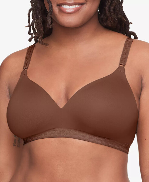 Warners® Cloud 9® Super Soft Wireless Lightly Lined Comfort Bra 1269 Mahogany - 1