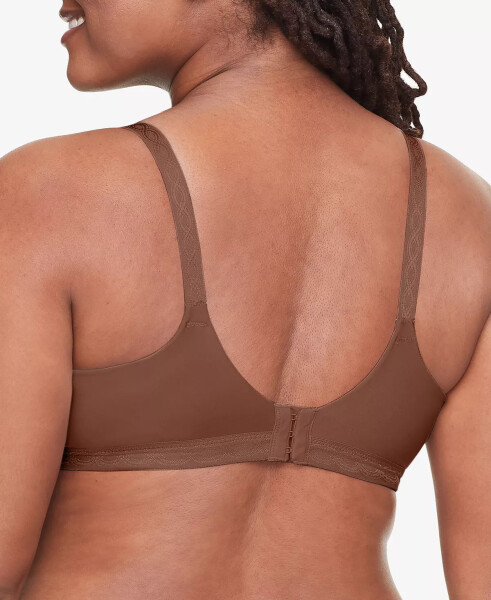 Warners® Cloud 9® Super Soft Wireless Lightly Lined Comfort Bra 1269 Mahogany - 3