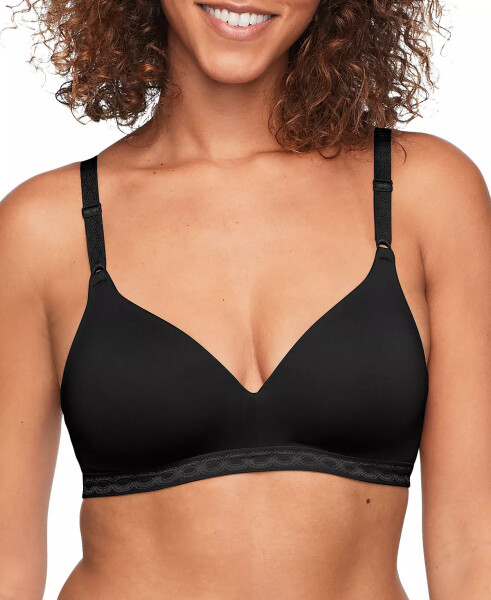 Warners® Cloud 9® Super Soft Wireless Lightly Lined Comfort Bra 1269 Rich Black - 1