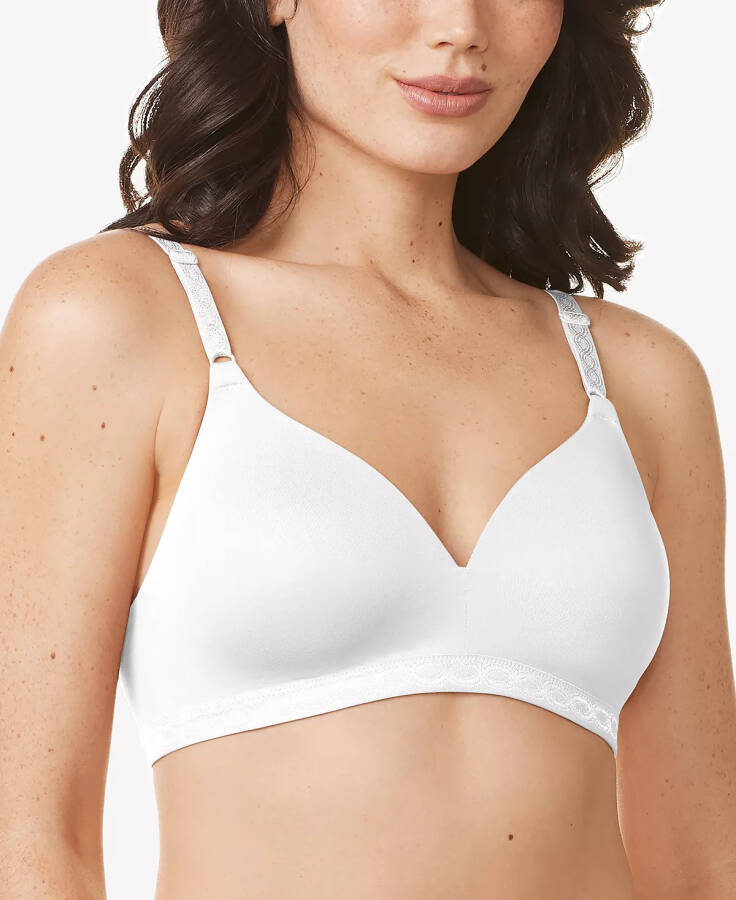 Warners® Cloud 9® Super Soft Wireless Lightly Lined Comfort Bra 1269 White - 1