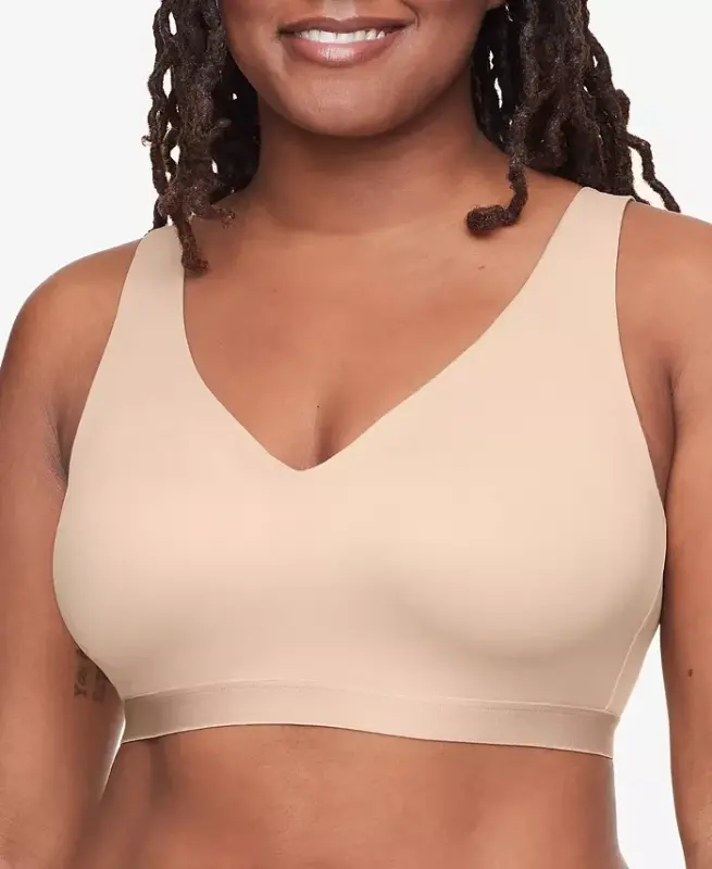 Cloud 9® Super Soft, Smooth Invisible Look Wireless Lightly Lined Comfort Bra RM1041A - Butterscotch - 1