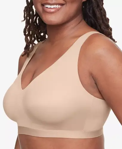 Cloud 9® Super Soft, Smooth Invisible Look Wireless Lightly Lined Comfort Bra RM1041A - Butterscotch - 2