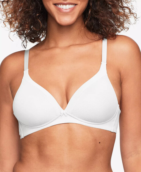 Warners® Invisible Bliss® Cotton Comfort Wireless Lift T-shirt Bra RN0141A White - 1