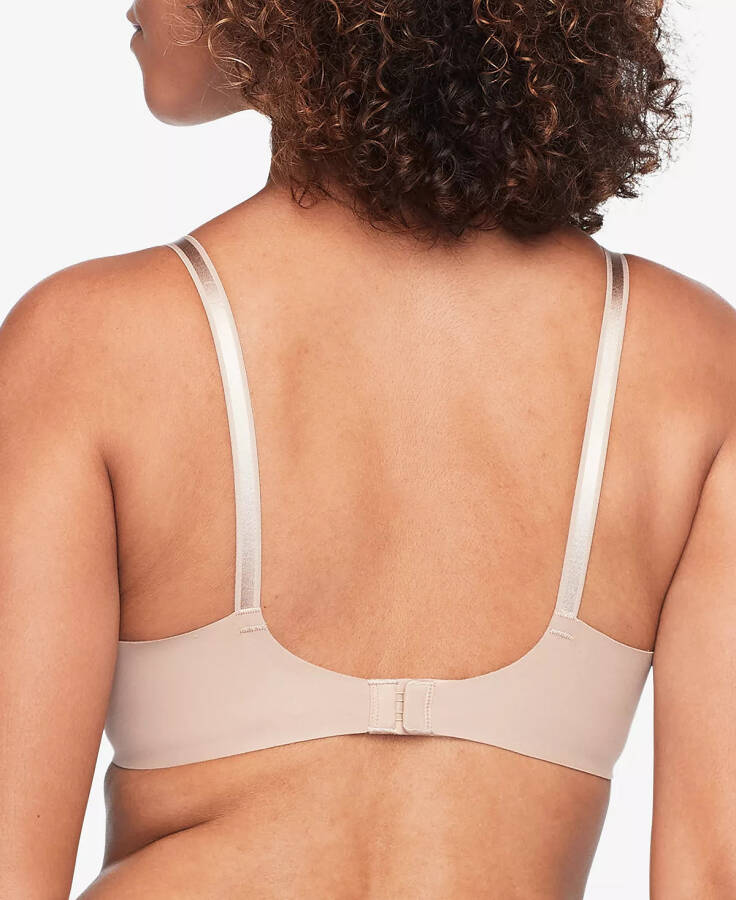 Warners® No Side Effects® Underarm-Smoothing Comfort Wireless Lightly Lined T-Shirt Bra 1056 Mink - 4