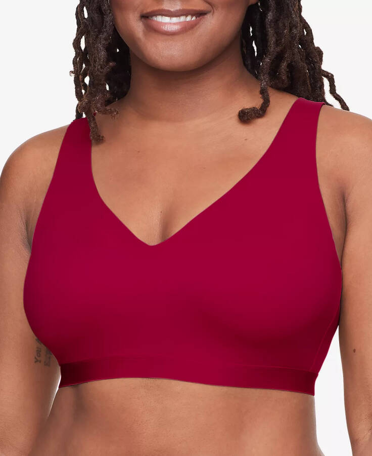 Warners® Cloud 9® Super Soft, Smooth Invisible Look Wireless Lightly Lined Comfort Bra RM1041A Pomegranate - 1