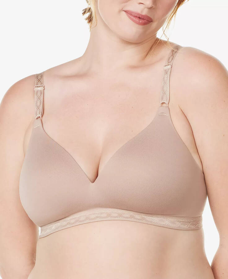 Warners® Cloud 9® Super Soft Wireless Lightly Lined Comfort Bra 1269 Toasted Almond (Nude 4) - 1