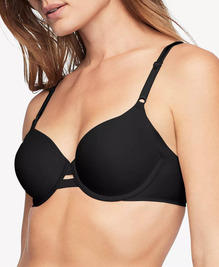 Warners® No Side Effects® Underarm-Smoothing Comfort Underwire Lightly Lined T-Shirt Bra 1356 Black - 2