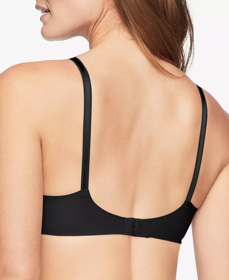 Warners® No Side Effects® Underarm-Smoothing Comfort Underwire Lightly Lined T-Shirt Bra 1356 Black - 3