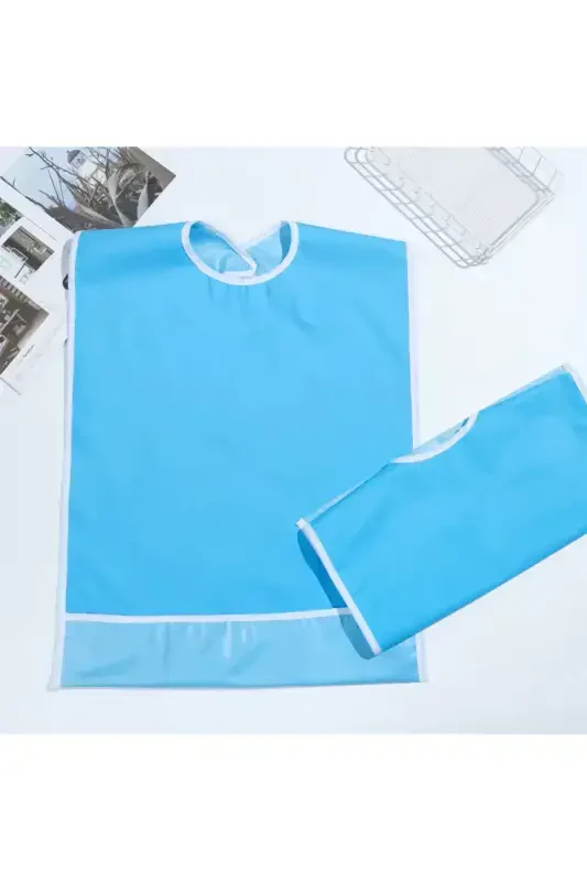 Washable Adult Bib for Sick Meals/Food - 6