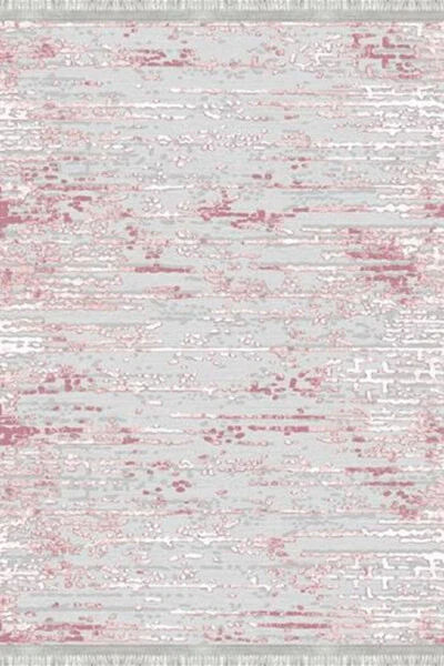 Washable Antibacterial Digital Print Tissue Rug with Non-Slip Base - 8