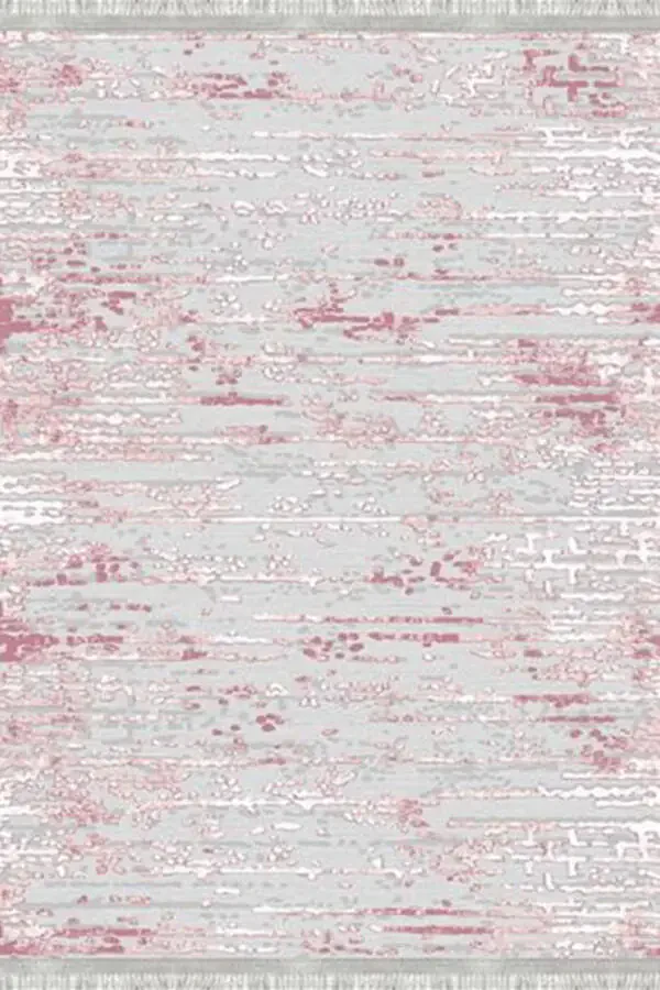 Washable Antibacterial Digital Print Tissue Rug with Non-Slip Base - 8