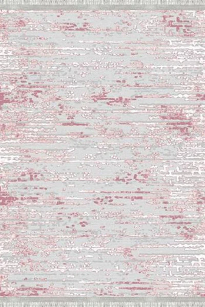 Washable Antibacterial Digital Print Tissue Rug with Non-Slip Base - 3