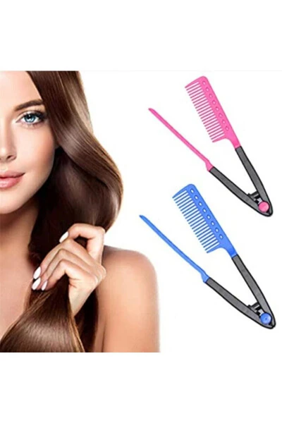 Washable Foldable Hair Straightening Comb Barber Brush Comb Hair Styler - SAVORYHOME