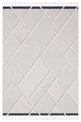 Washable Modern Fringe Woven Rug Runner Hallway Living Room Lounge Kitchen Rug - 1