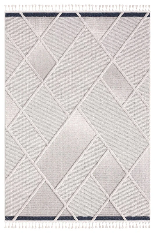 Washable Modern Fringe Woven Rug Runner Hallway Living Room Lounge Kitchen Rug - ELIZ HOME