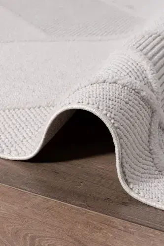 Washable Modern Fringe Woven Rug Runner Hallway Living Room Lounge Kitchen Rug - 3