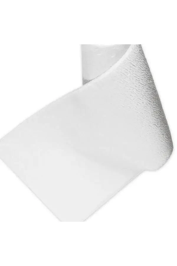 Washable Non-Slip Base Plush Bath Mat Set of Three White - 2