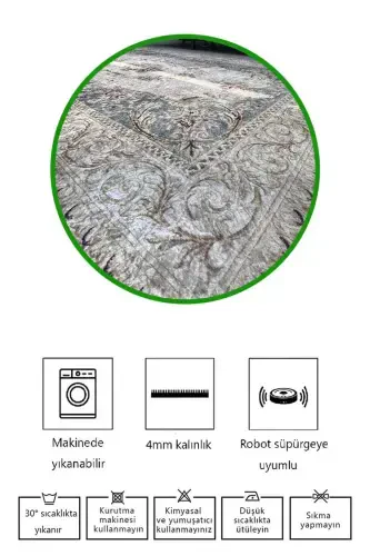 Washable Non-Slip Thin Carpet (Outdoor) - 6