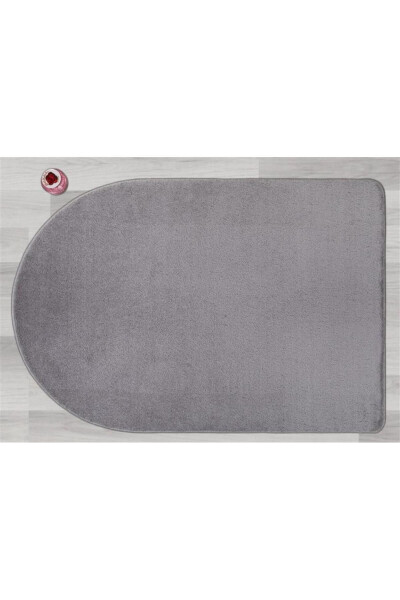 Washable Prayer Rug Soft Shaggy Plush Puffy Painless Kneeling Prayer Mat Light Grey - 3