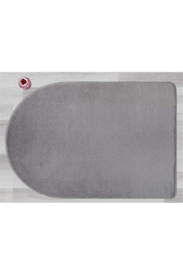 Washable Prayer Rug Soft Shaggy Plush Puffy Painless Kneeling Prayer Mat Light Grey - 3