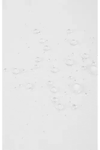 Washing Machine Cover Embroidered Waterproof Fabric White Color-WHITE - HOMELKA (1)