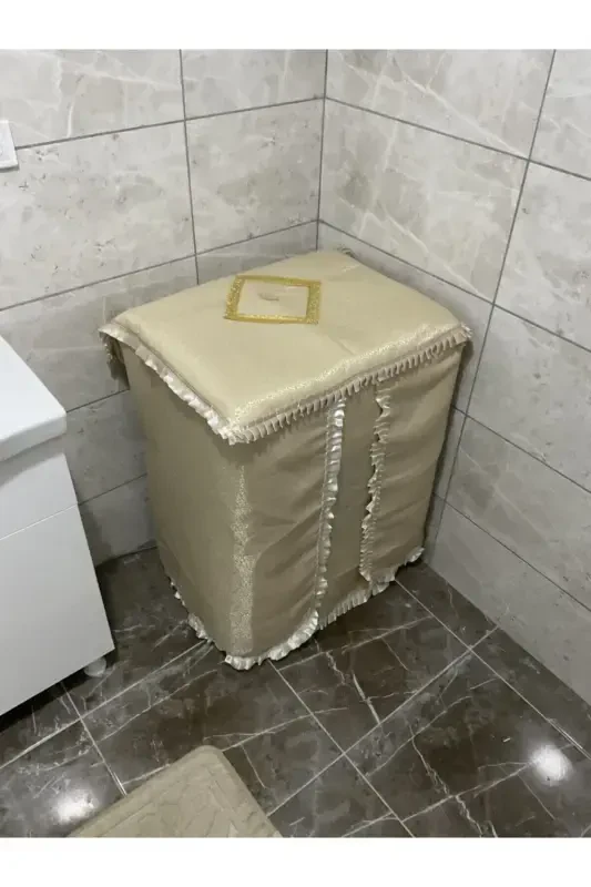 Washing Machine Cover - Gold Yellow - 2