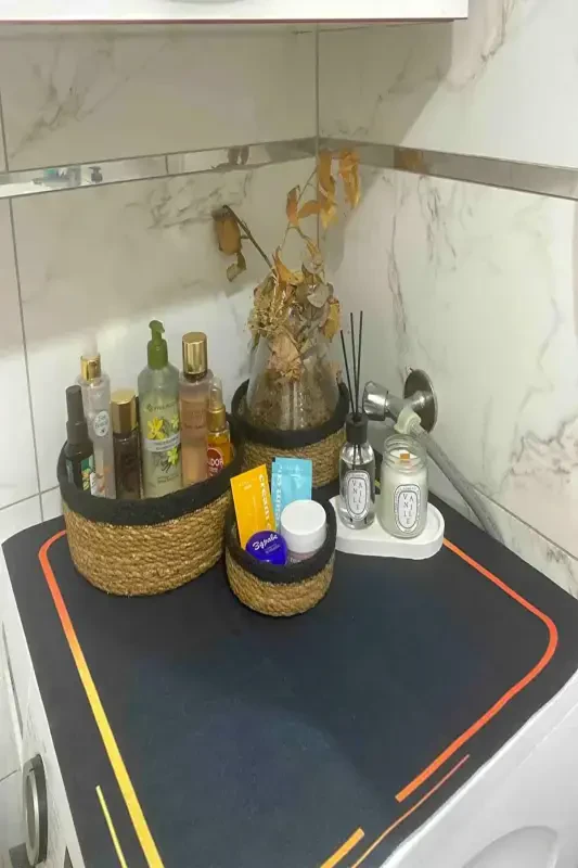 Washing Machine Cover Protective Mat Waterproof - 2