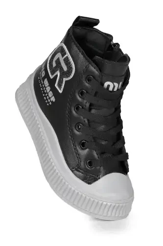 Wasp Fermuarlı Kundalik Qiz Bola Bot Oyoq Kiyim - 1