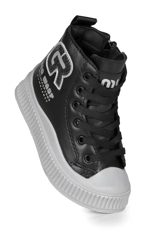 Wasp Fermuarlı Kundalik Qiz Bola Bot Oyoq Kiyim - 1