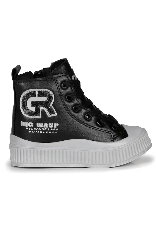 Wasp Zippered Daily Baby Girl Boots Shoes - 3