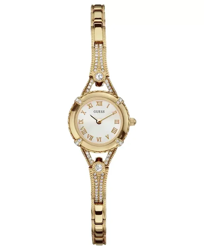 Watch, Women's Gold Tone Bracelet 22mm U0135L2 - GUESS