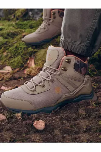 Water And Cold Resistant Winter Lace-Up Boot Robust Sole Outdoor Boot Men's Boot Shoe LM-Sand/Sand - LUMBERJACK (1)