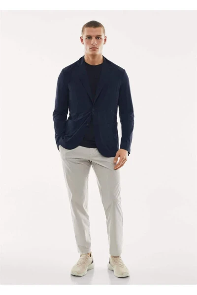 Water-repellent lightweight American jacket - MANGO MAN (1)