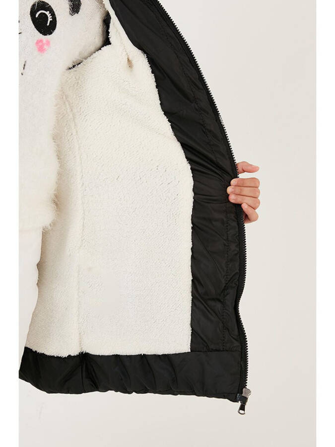 Water-Resistant Jacket with Removable Hood and Fleece Lining 5761910 - 5