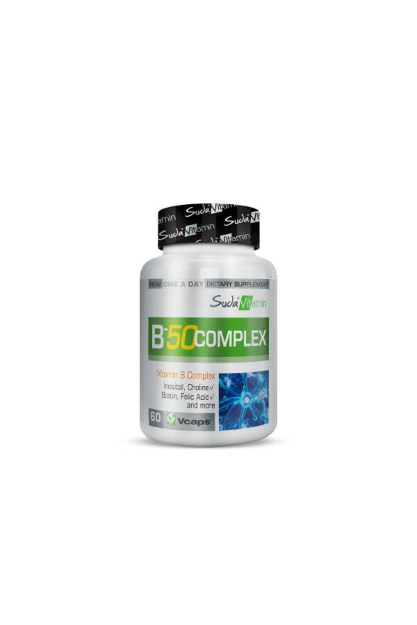 Water-Soluble Vitamin B-50 Complex 60 K. %1 - 3