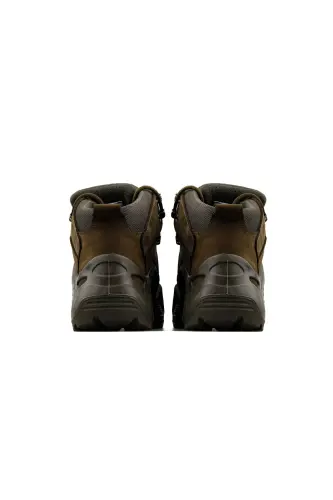 Waterproof and Cold Resistant Men's Trekking Outdoor Boot and Shoe-4Khaki - 4