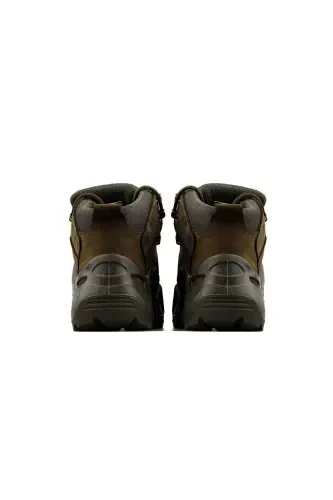 Waterproof and Cold Resistant Men's Trekking Outdoor Boot and Shoe-4Khaki - 4