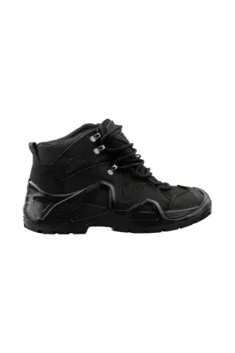 Waterproof and Cold Resistant Men's Trekking Outdoor Boots and Shoes-1Black - 1