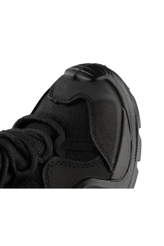 Waterproof and Cold Resistant Men's Trekking Outdoor Boots and Shoes-1Black - 6