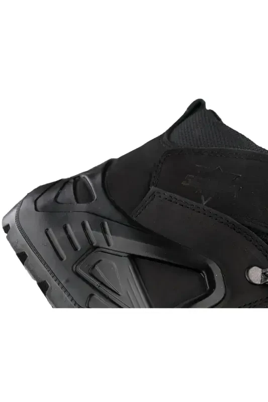 Waterproof and Cold Resistant Men's Trekking Outdoor Boots and Shoes-1Black - 7