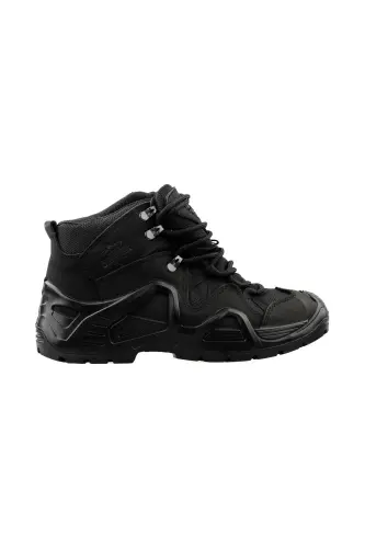 Waterproof and Cold Resistant Men's Trekking Outdoor Boots and Shoes-1Black 
