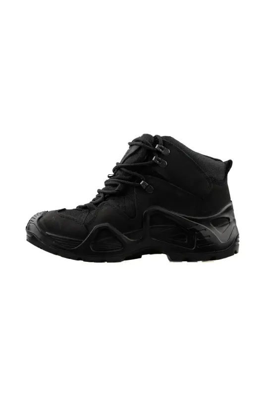 Waterproof and Cold Resistant Men's Trekking Outdoor Boots and Shoes-1Black - 2