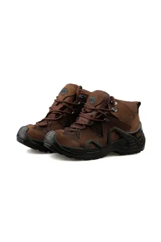 Waterproof and Cold-Resistant Men's Trekking Outdoor Boots and Shoes-2DarkDcoffe 