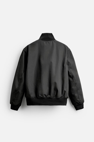 Waterproof bomber jacket - Black - 17