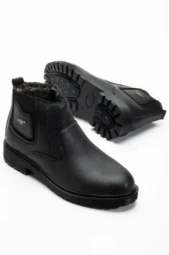 Waterproof Fur-lined Guaranteed Unisex Winter Zipper Boots with Sturdy Sole - 1